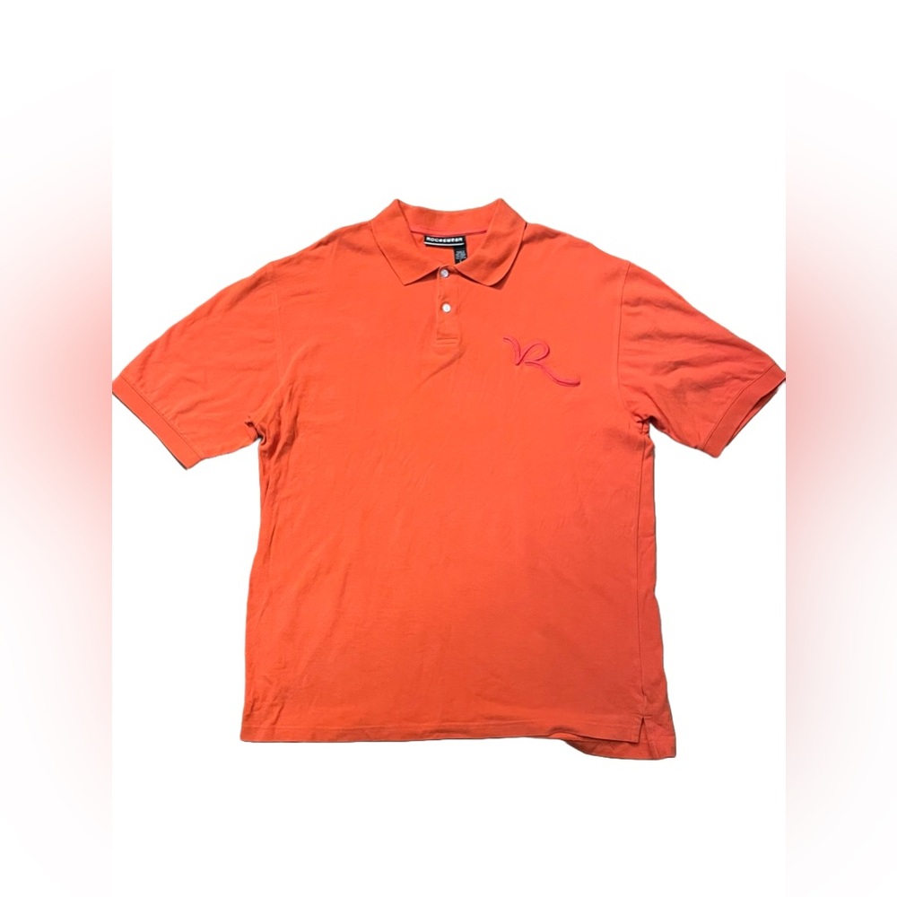 Rocawear Orange Polo Shirt Large